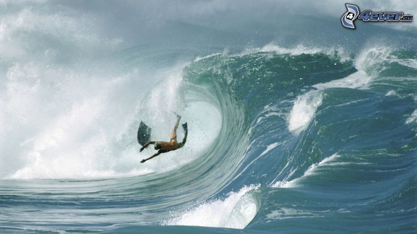 surfing, onda