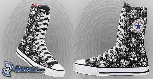 Converse, scarpe da ginnastica, scarpe, scarpa, coverse scarpe, Impronta