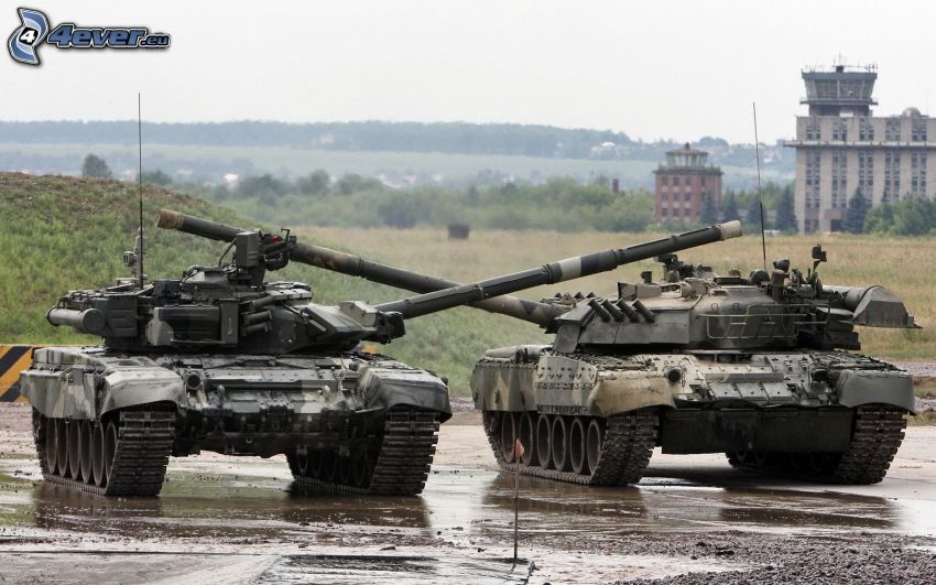 carri armati, T-90, T-80