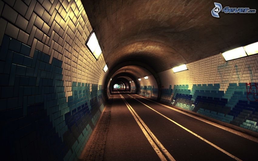 tunnel, strada