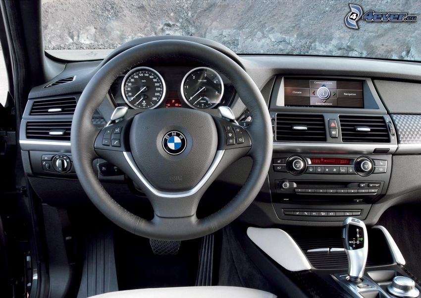 BMW X6 belső tere