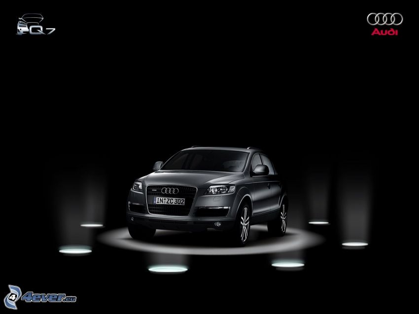 Audi Q7, fények