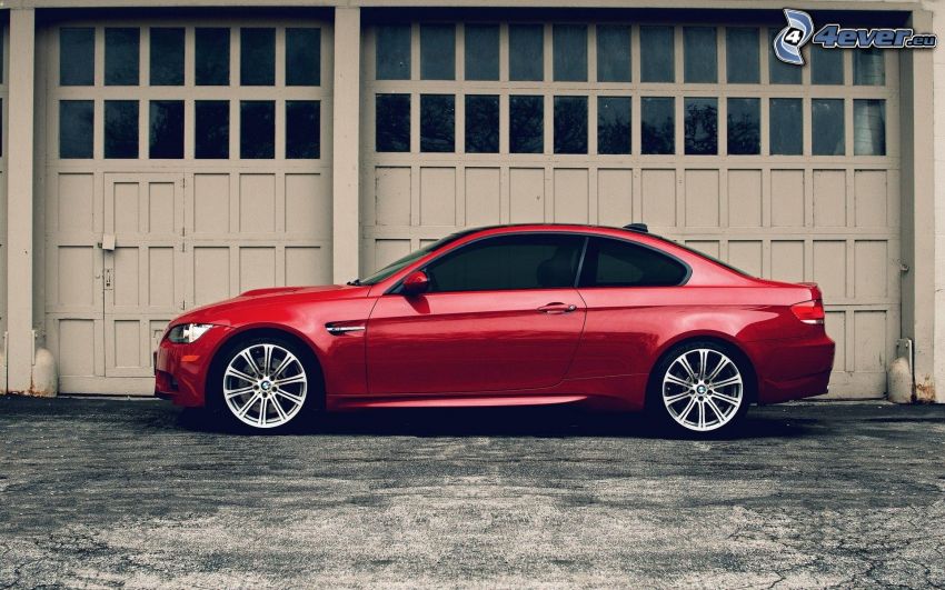 BMW, garázs