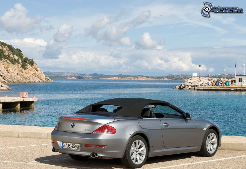 BMW 6 Series, kabrió, tenger