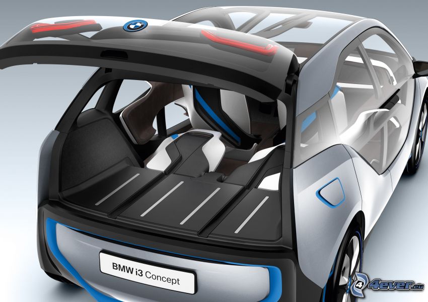 BMW i3 Concept, koffer
