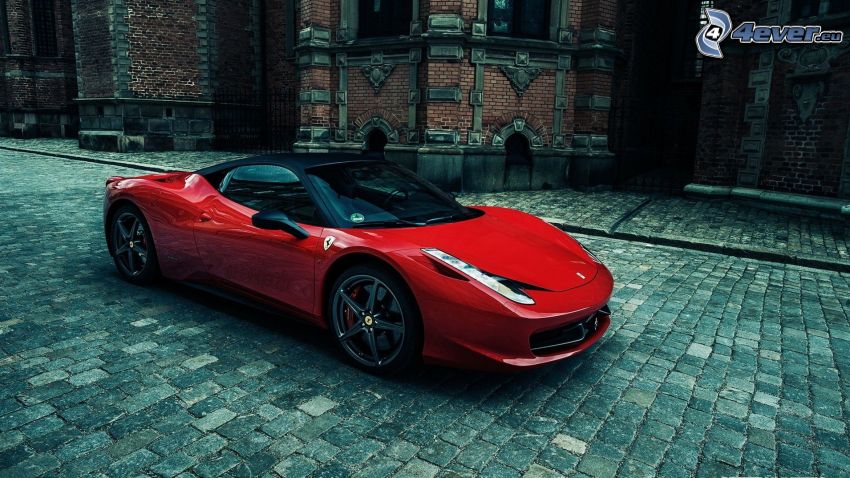 Ferrari 458 Italia, utca