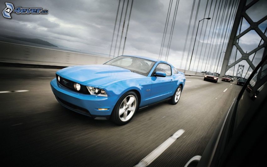 Ford Mustang, Bay Bridge, út