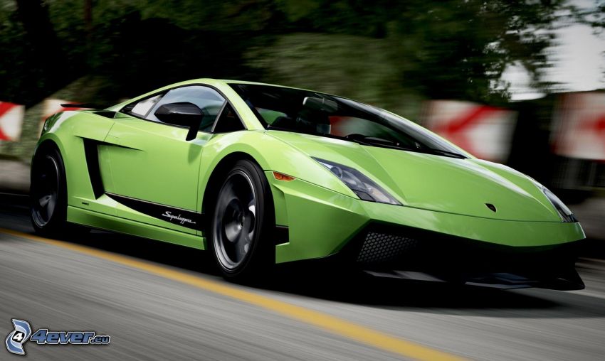 Lamborghini Gallardo, sebesség