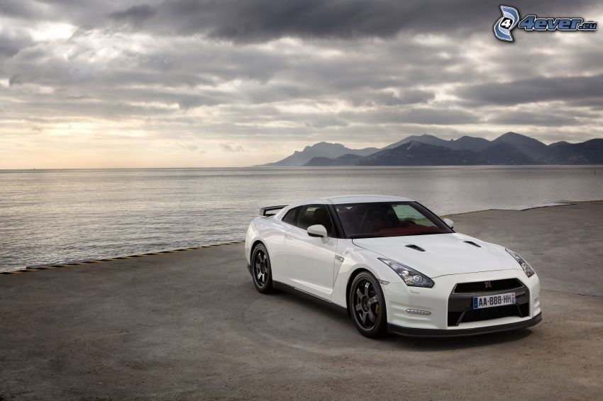 Nissan GT-R, tenger, dombok