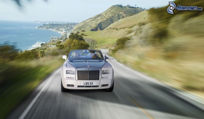 Rolls Royce Phantom, sebesség
