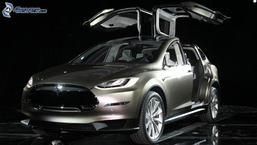 Tesla Model X, ajtó