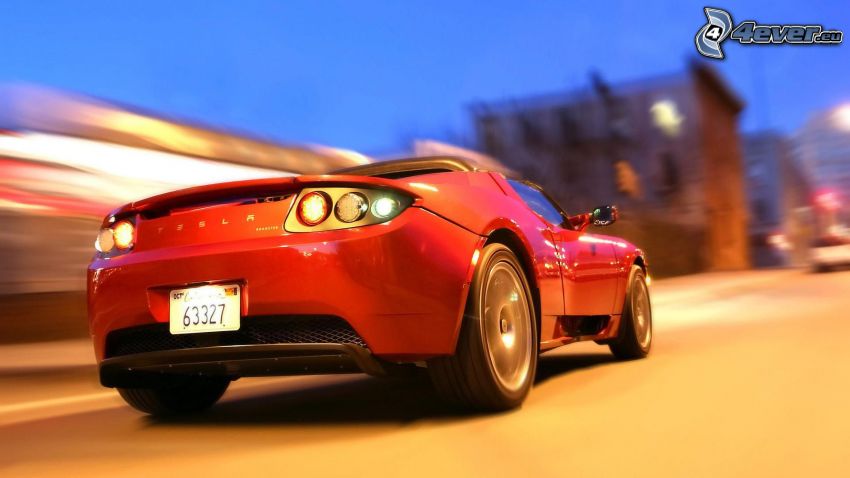 Tesla Roadster, sebesség, város
