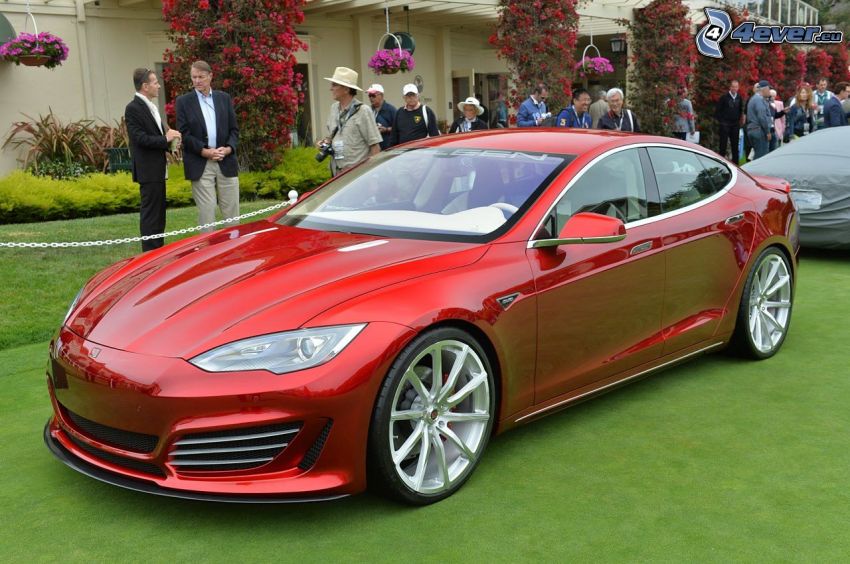 Tesla Model S, elektromos autó, Saleen