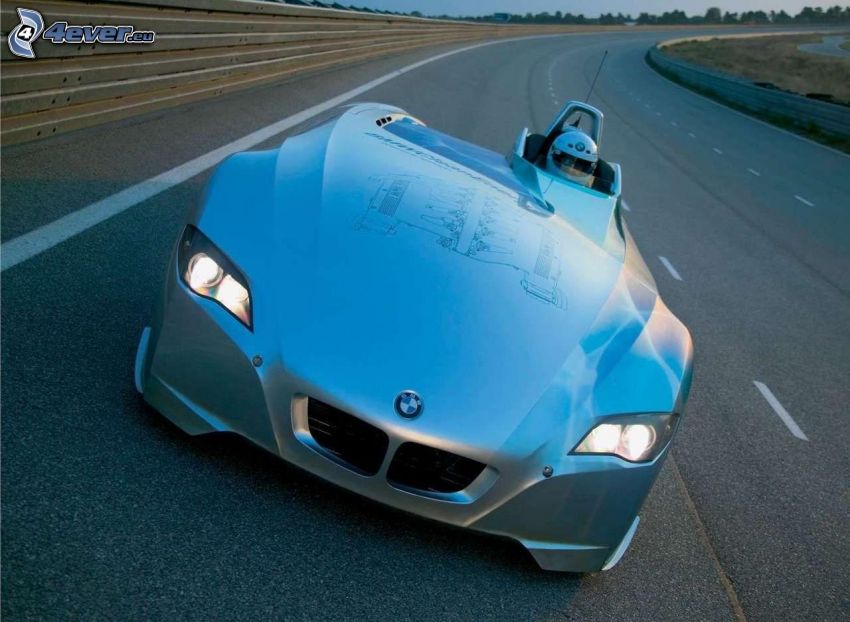 BMW H2R, versenyző, versenykör