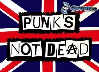 Punk's Not Dead!, angol zászló