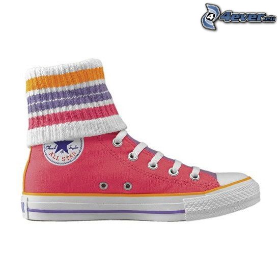 Converse, rózsaszín tornacipő