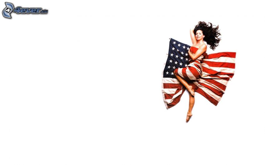 barnahajú, amerikai zászló