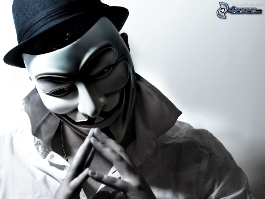 ember a maszkban, Anonymous