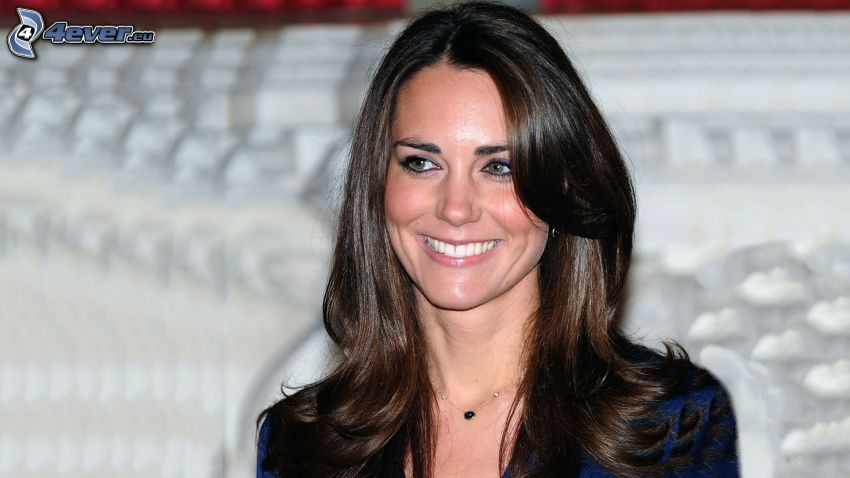 Kate Middleton, mosoly