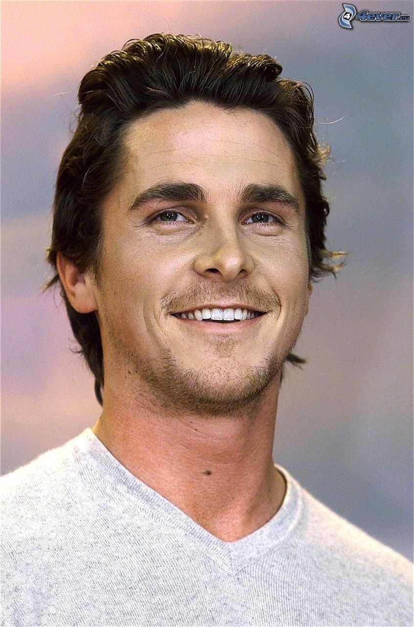 Christian Bale, mosoly