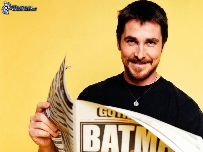 Christian Bale, újság