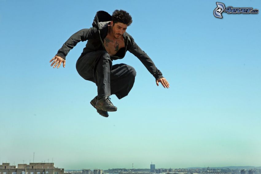 David Belle, ugrás