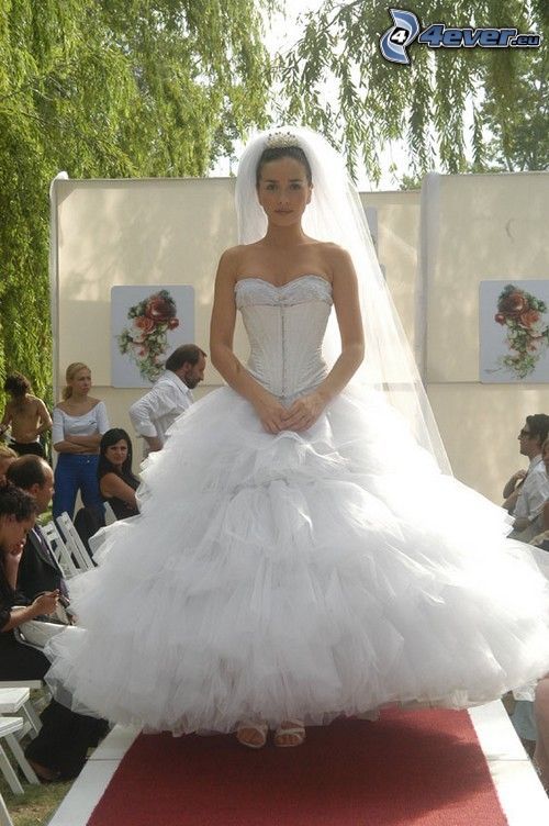 Natalia Oreiro, színésznő, énekesnő, esküvői ruha, esküvő
