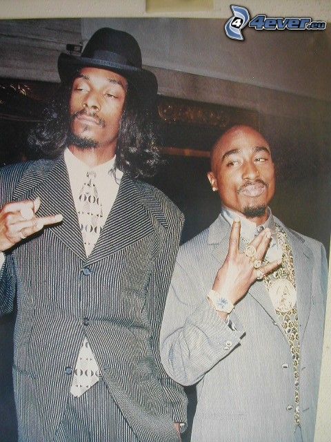 2Pac, Snoop Dogg, énekes, zene