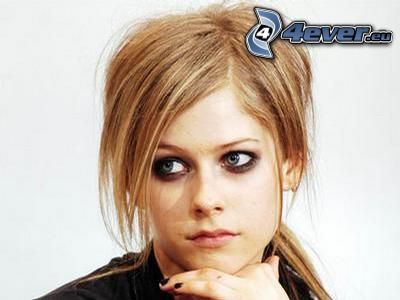 Avril Lavigne, énekesnő, zene, szőke