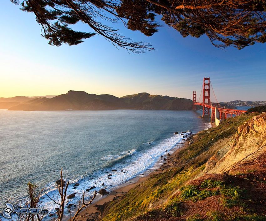 Golden Gate, San Francisco, USA, híd