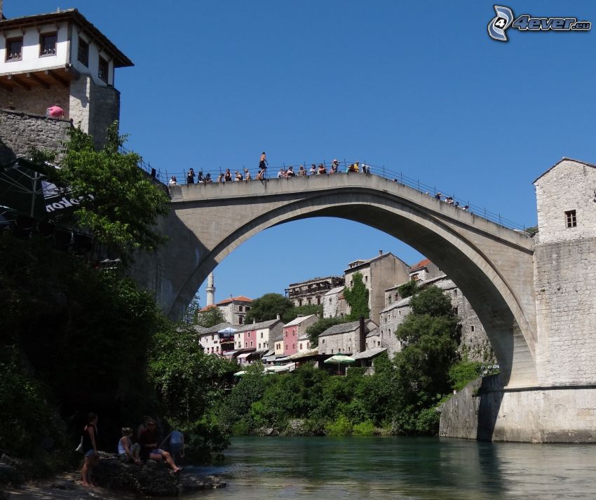Stari Most, Neretva, Mostar