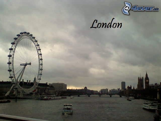 London Eye, London, Temze