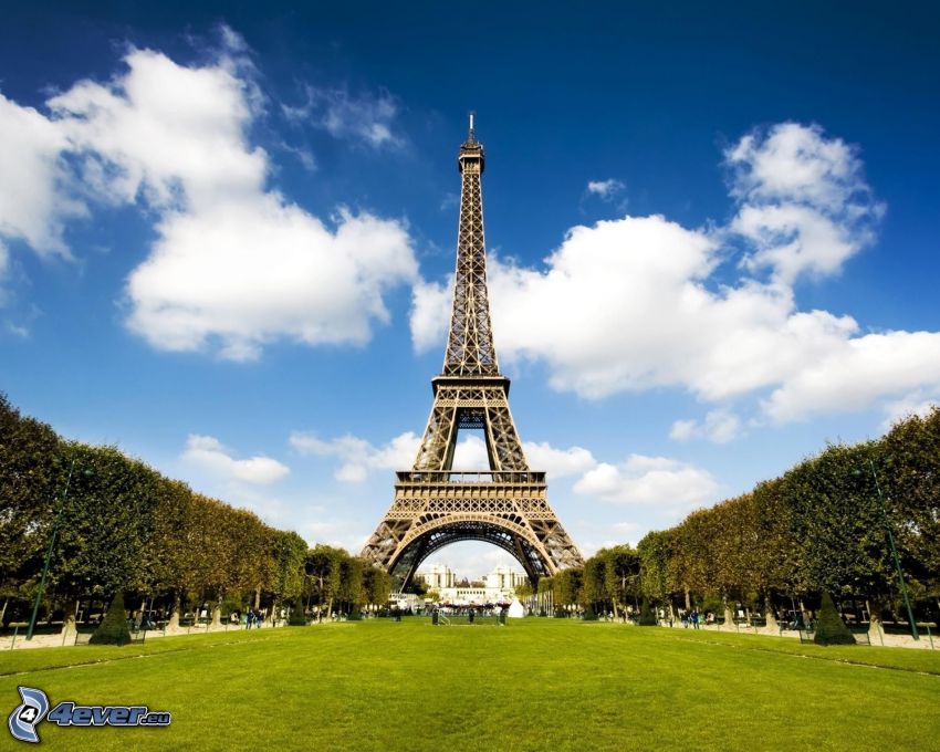 Eiffel-torony, park