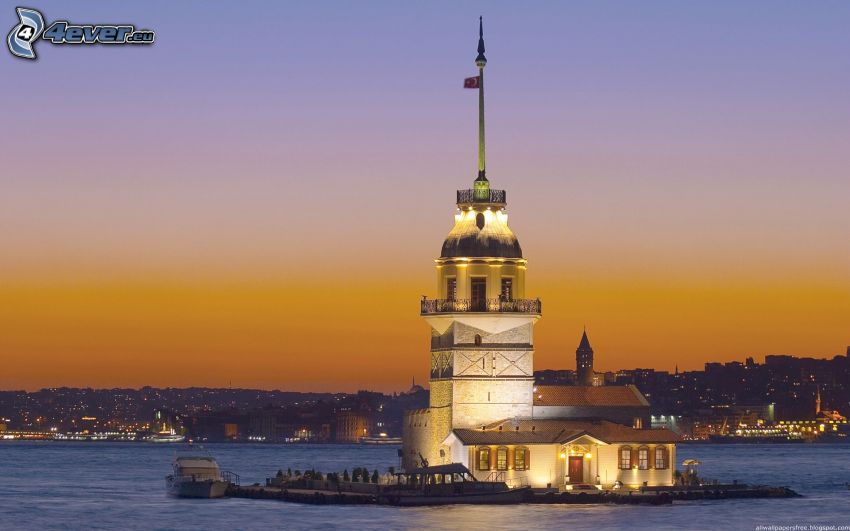 Kiz Kulesi, Isztambul, Törökország