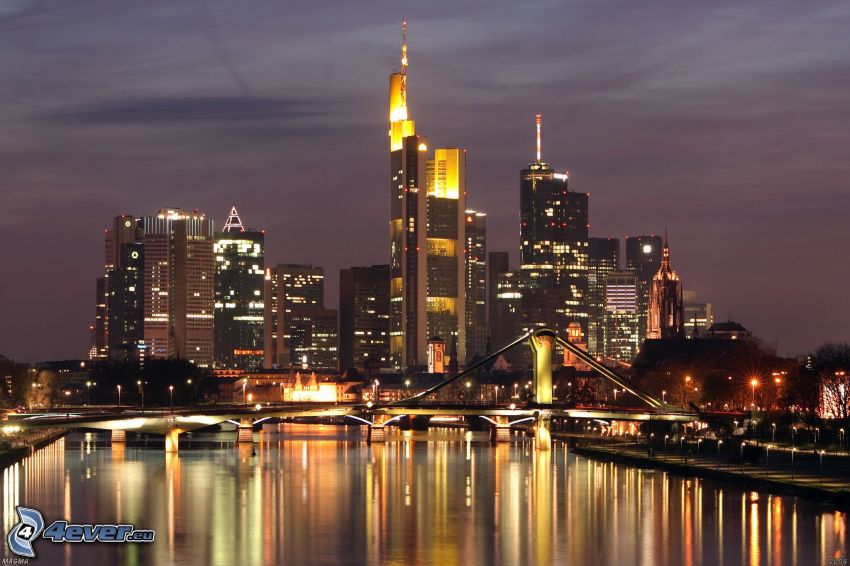 Frankfurt, felhőkarcolók