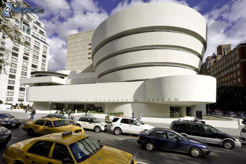 Guggenheim Museum, autók
