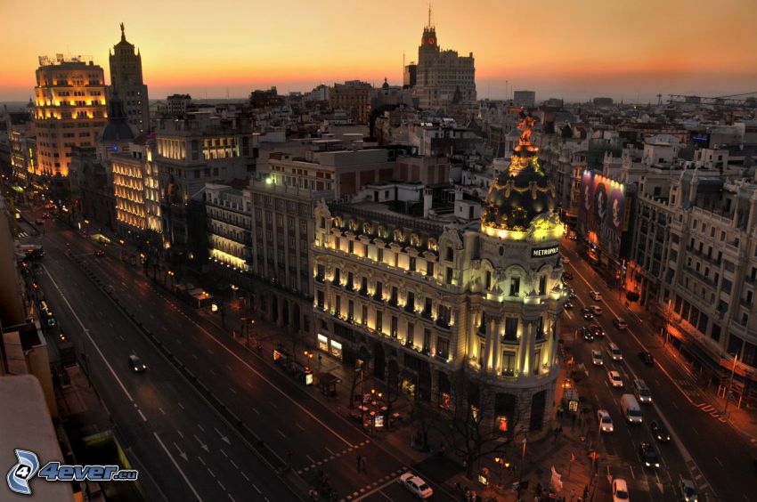 Madrid, utca
