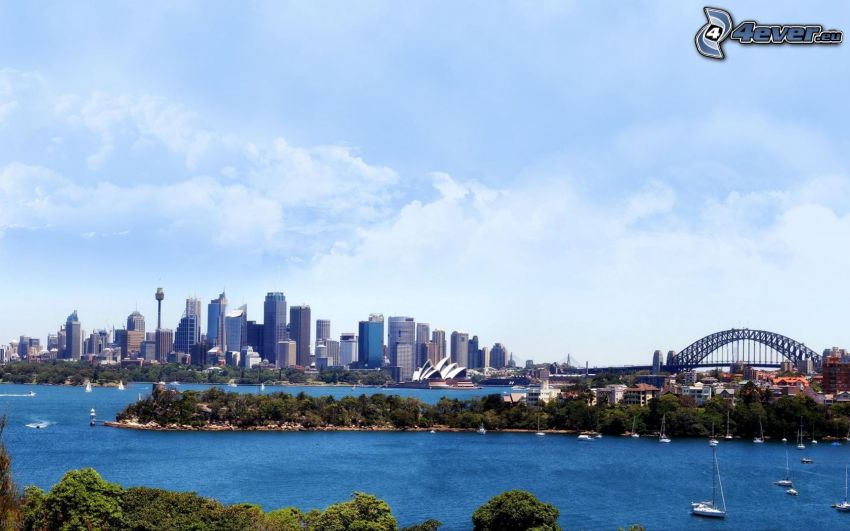 Sydney, felhőkarcolók