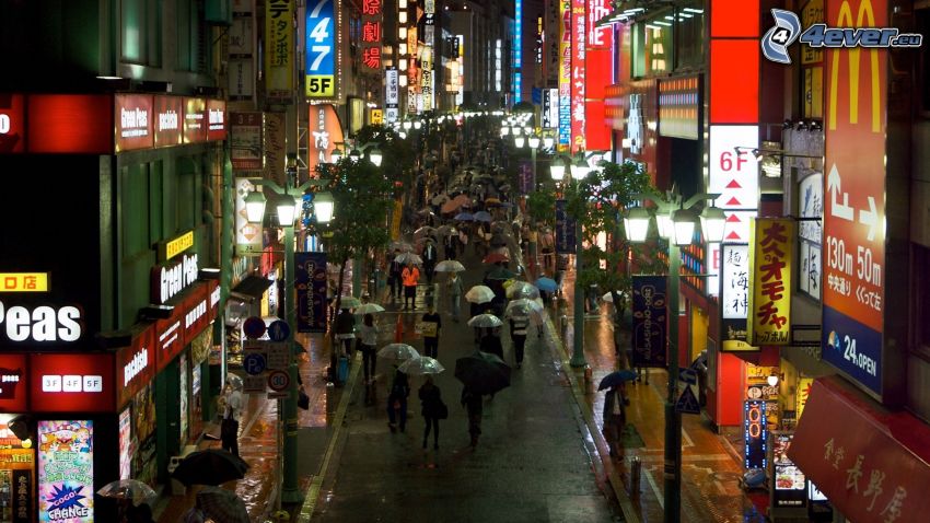 utca, Japán