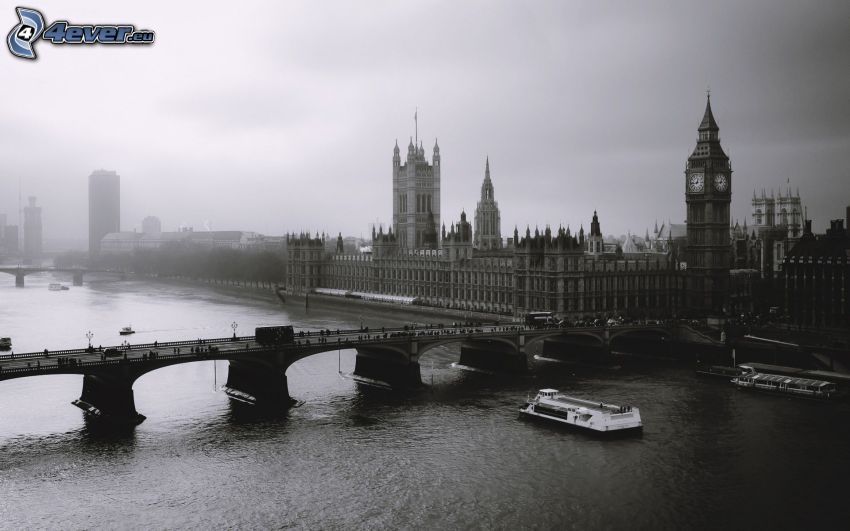 Westminster-palota, London, Big Ben, brit parlament