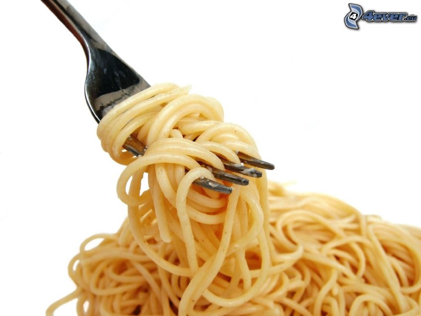 spagetti, tészta