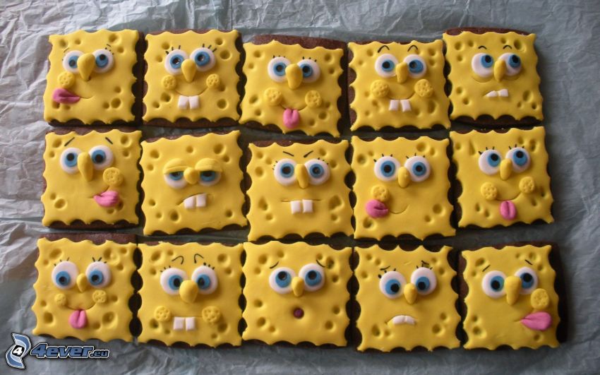 Spongebob, sütemények
