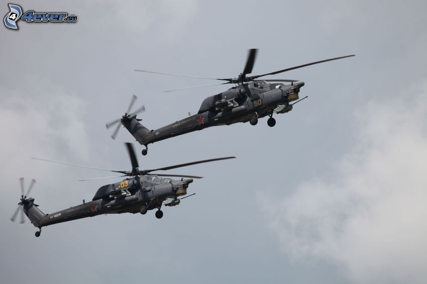 katonai helikopterek