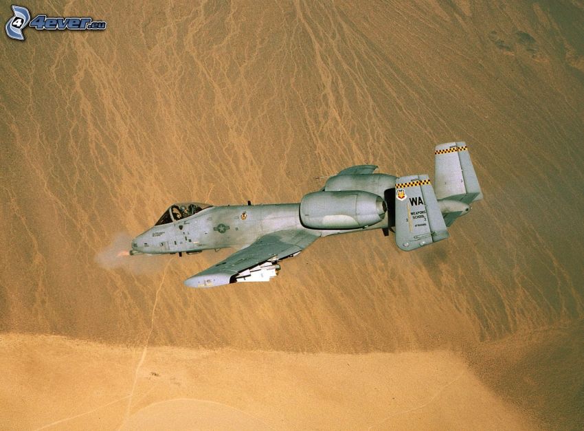 A-10 Thunderbolt II, sivatag