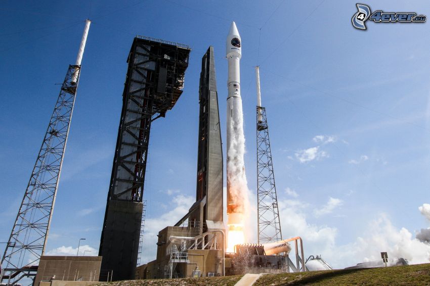 Atlas V, rakéta startolása