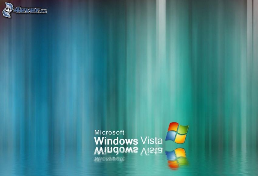 Windows Vista, visszatükröződés, víz