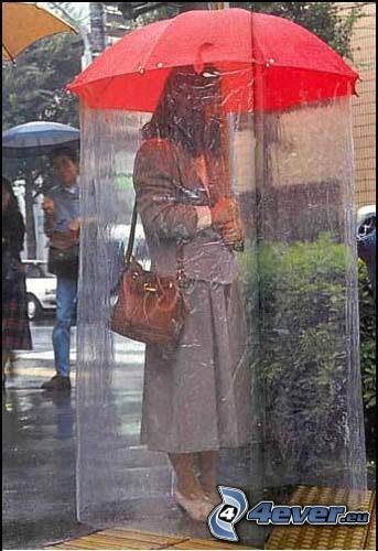 eső, esernyő