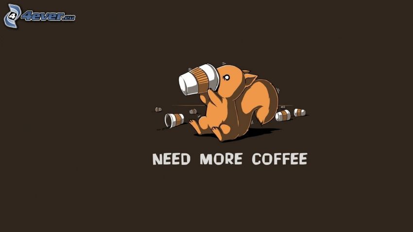 mókus, kávé