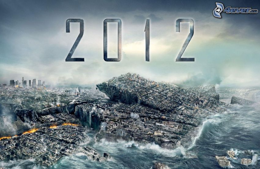 2012, világvége, viharos tenger