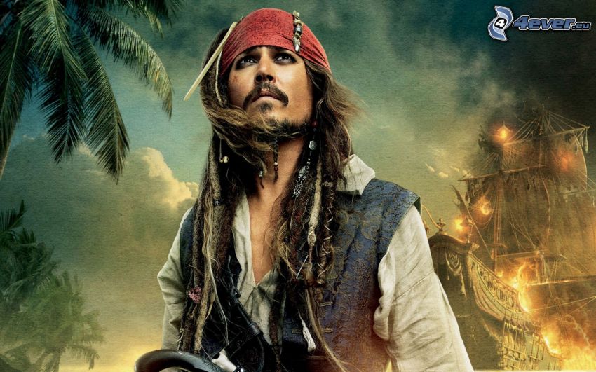 Jack Sparrow, Karib-tenger kalózai